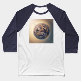 Paris micro planet Baseball T-Shirt